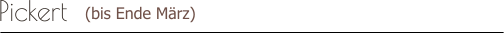 Pickert  (bis Ende M�rz)