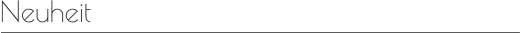Neuheit